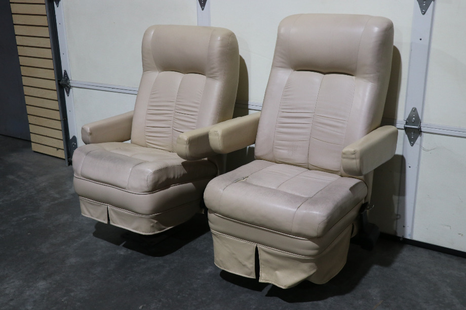 USED MOTORHOME CAPTAIN CHAIR SET FOR SALE RV Furniture 