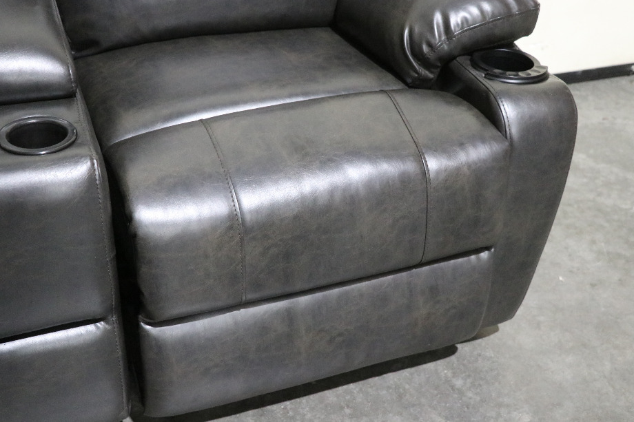 USED MOTORHOME THOMAS PAYNE ELECTRIC THEATER STYLE SOFA FOR SALE RV Furniture 