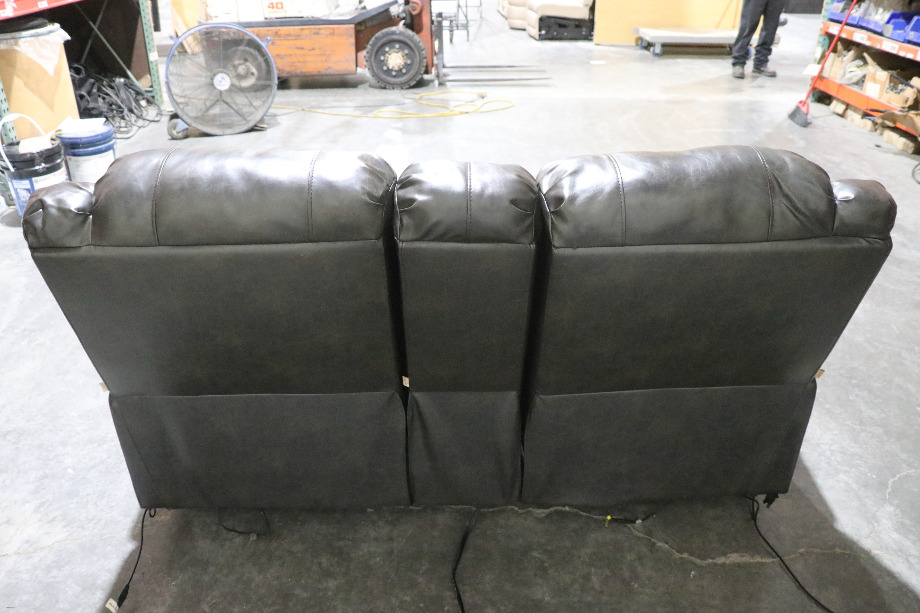 USED MOTORHOME THOMAS PAYNE ELECTRIC THEATER STYLE SOFA FOR SALE RV Furniture 