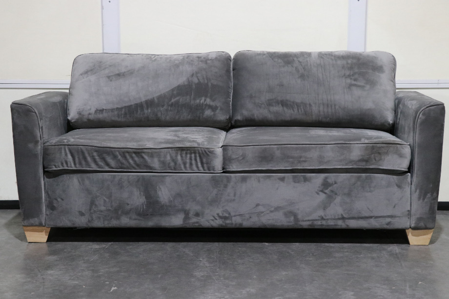 USED SUEDE SLEEPER SOFA MOTORHOME FURNITURE FOR SALE RV Furniture 