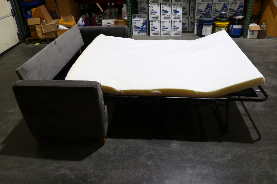 USED SUEDE SLEEPER SOFA MOTORHOME FURNITURE FOR SALE RV Furniture 