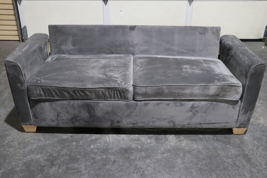 USED SUEDE SLEEPER SOFA MOTORHOME FURNITURE FOR SALE RV Furniture 