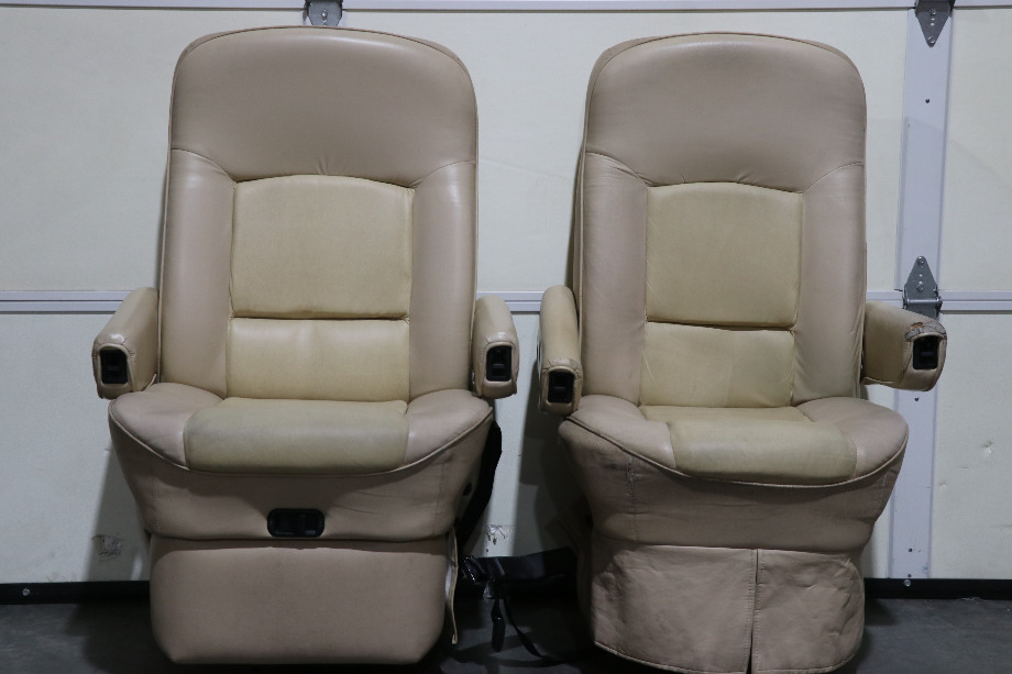 USED FLEXSTEEL CAPTAIN CHAIR SET RV FURNITURE FOR SALE RV Furniture 